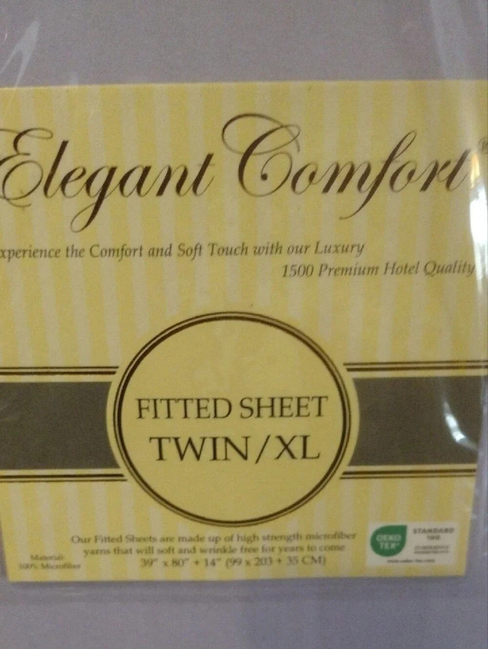 Twin/XL Fitted Sheet in Light Lavender